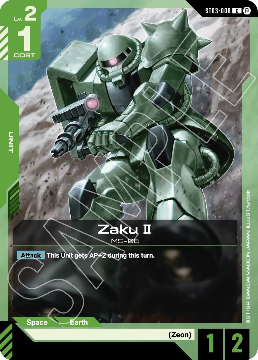 Zaku II ST03-008 [ Inglese ]