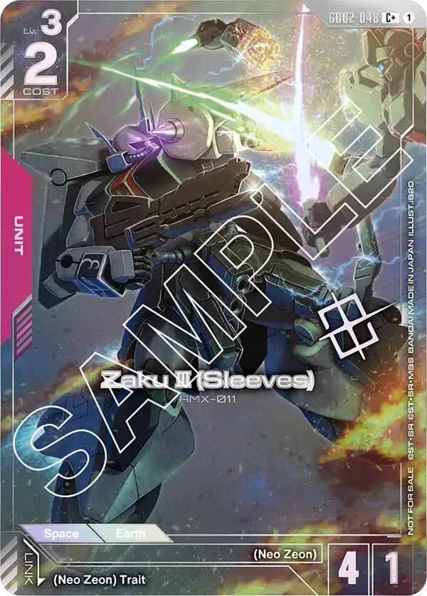 Zaku III (Storetournamentwinnerpack 02) GD02-048 [ Inglese / Giapponese ]
