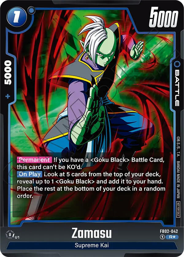 Zamasu FB02-042 [ Inglese / Giapponese ]