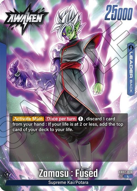 Zamasu : Fused FB02-036 [ Inglese / Giapponese ]