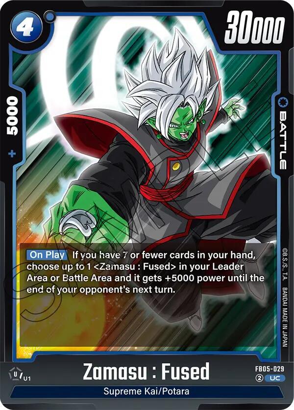 Zamasu : Fused FB05-029 [ Inglese / Giapponese ]