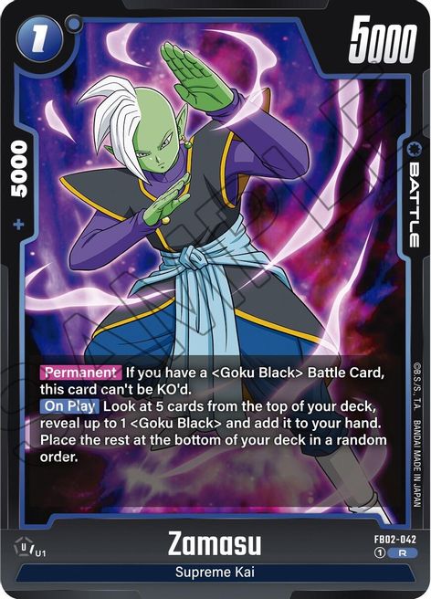 Zamasu FB02-042 [ Inglese / Giapponese ]