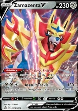 Zamazenta V - Spada e Scudo 139/202 [ Italiano / Inglese ]