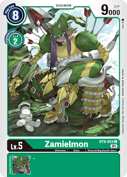Zamielmon BT9-053 [ Inglese / Giapponese ]