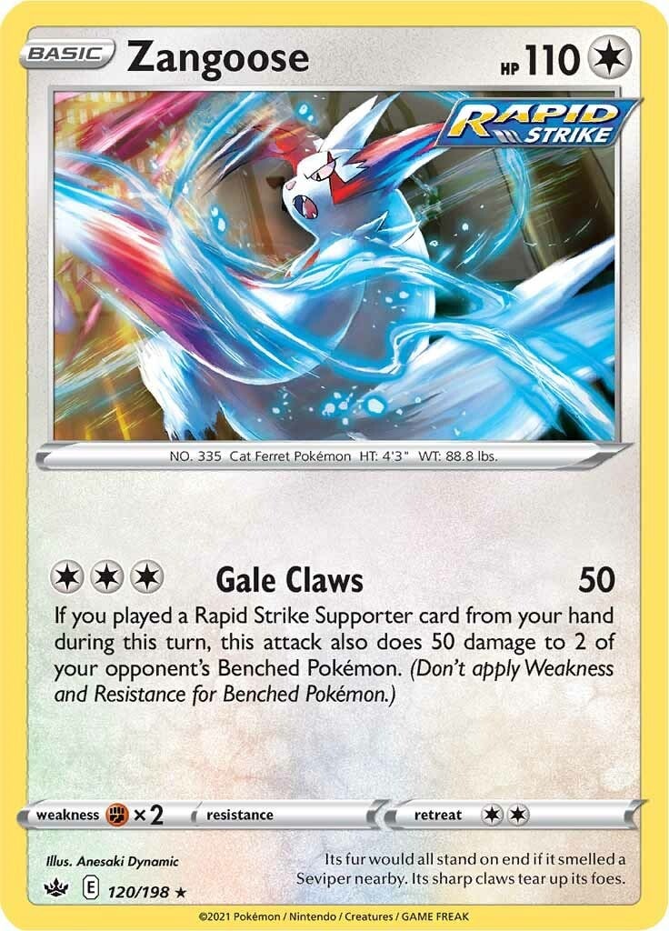 Zangoose - Regno Glaciale 120/198 [ Italiano / Inglese ]