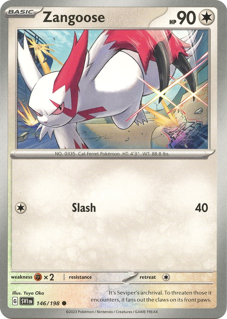 Zangoose - Scarlatto e Violetto 146/198 [ Italiano ]
