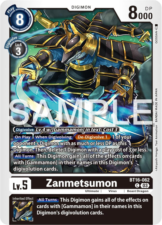 Zanmetsumon BT16-062 [ Inglese / Giapponese ]