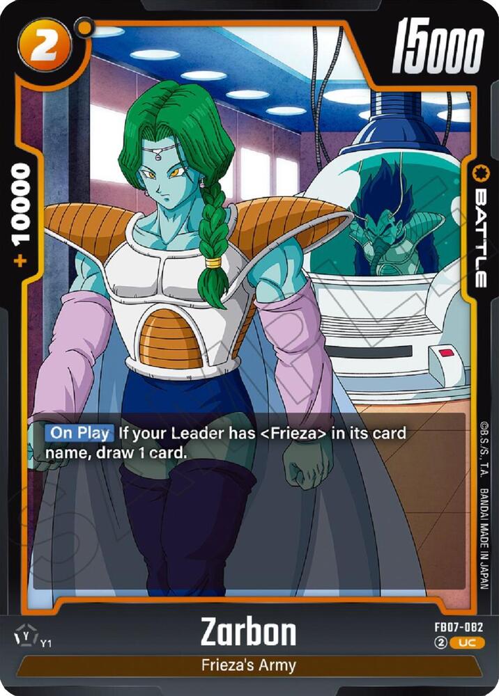 Zarbon FB07-082 [ Inglese / Giapponese ]