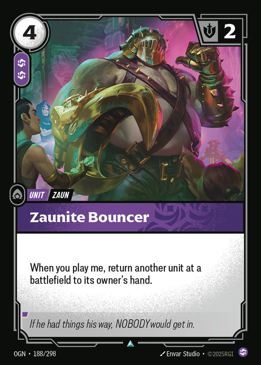 Zaunite Bouncer (Uncommon) [ Inglese / Cinese Semplificato ]