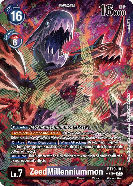 ZeedMillenniummon BT19-101 [ Inglese / Giapponese ]