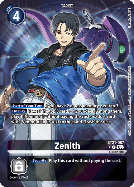 Zenith BT21-087 [ Inglese / Giapponese ]