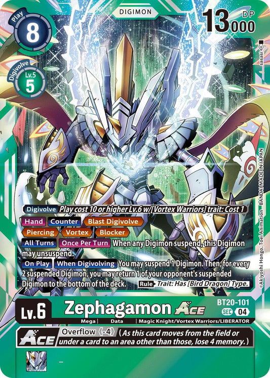 Zephagamon ACE BT20-101 [ Inglese / Giapponese ]