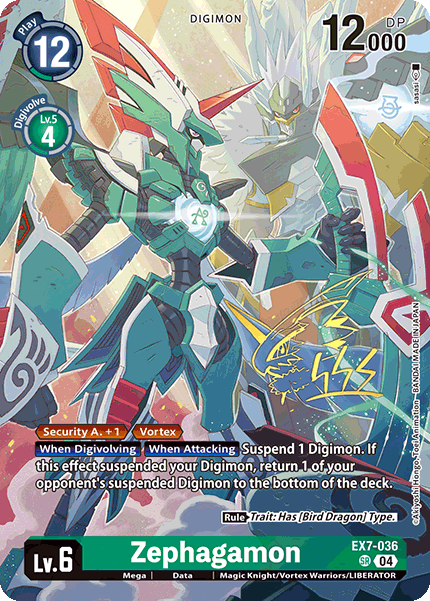 Zephagamon EX7-036 [ Inglese / Giapponese ]