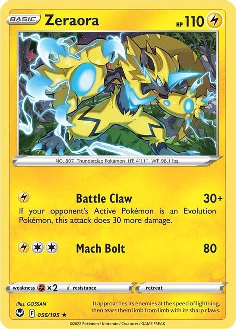 Zeraora - Tempesta Argentata 056/195 [ Italiano ]