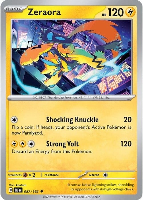 Zeraora - Cronoforze 057/162 [ Italiano ]