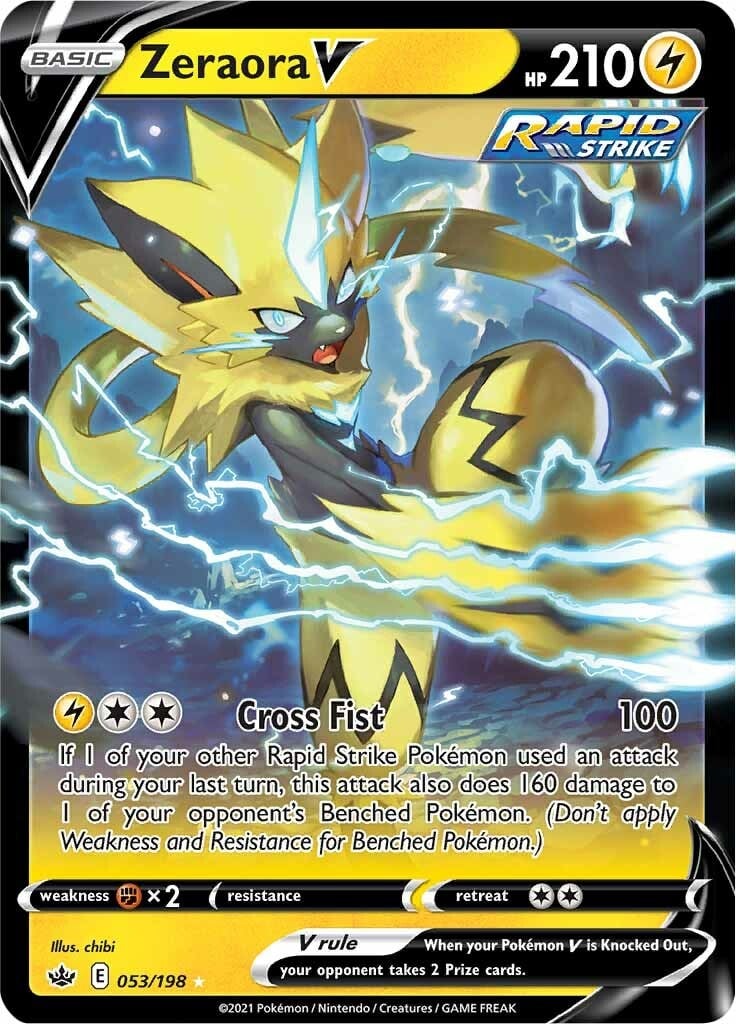 Zeraora V - Regno Glaciale 053/198 [ Italiano / Inglese ]