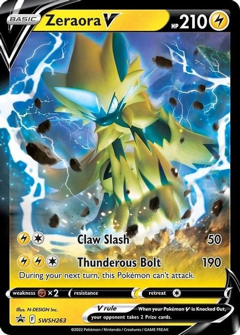 Zeraora V - Zenit Regale 053/159 [ Italiano / Inglese ]