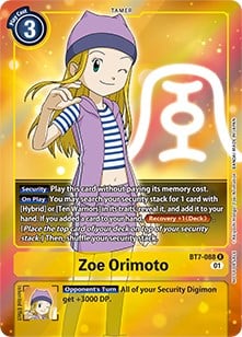 Zoe Orimoto BT7-088 [ Inglese / Giapponese ]