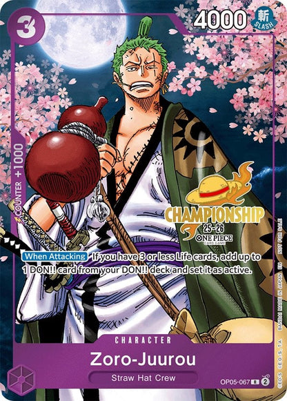 Zoro-Juurou OP05-067 [ Inglese / Giapponese / Francese / Cinese Semplificato ]