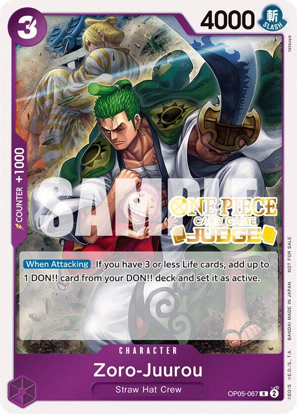 Zoro-Juurou OP05-067 [ Inglese / Giapponese / Francese / Cinese Semplificato ]