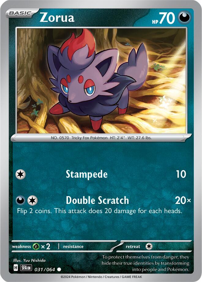 Zorua - Segreto Fiabesco 031/064 [ Italiano / Inglese ]
