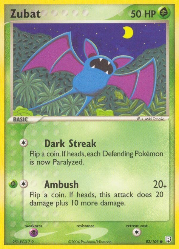 Zubat - EX Team Rocket Returns 82/109 [ Inglese ]
