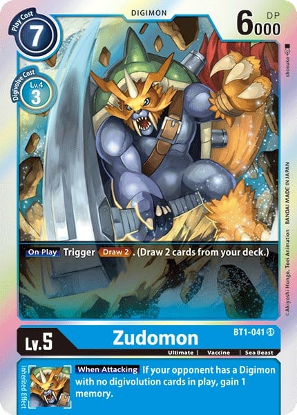 Zudomon BT1-041 [ Inglese / Giapponese ]