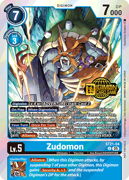 Zudomon ST21-04 [ Inglese / Giapponese ]
