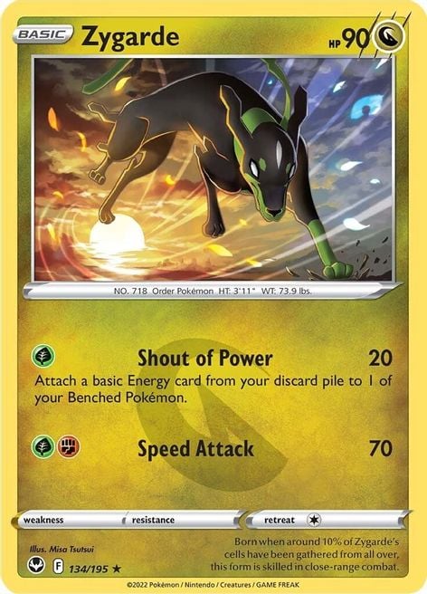 Zygarde - Tempesta Argentata 134/195 [ Italiano ]